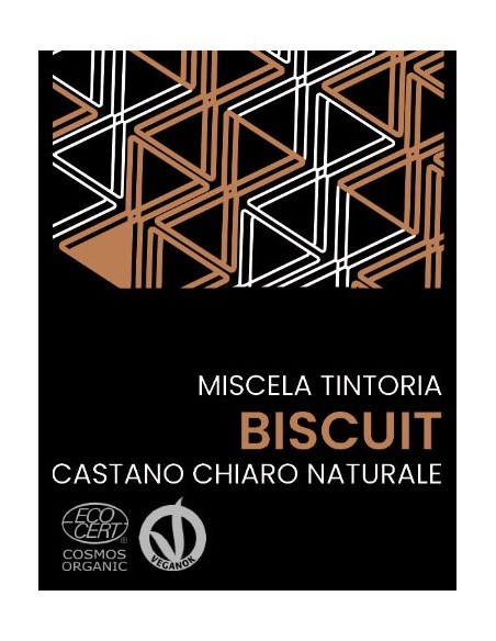 Henné Biscuit Castano Chiaro Naturale Bio - tinta vegetale