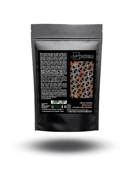 Henné Biscuit Castano Chiaro Naturale Bio - tinta vegetale