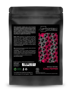 Henné Chili Pepper Rosso Ciliegia Intenso Bio - tinta vegetale