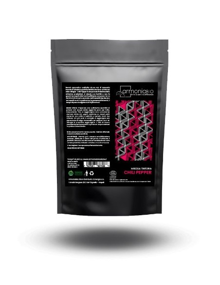 Henné Chili Pepper Rosso Ciliegia Intenso Bio - tinta vegetale