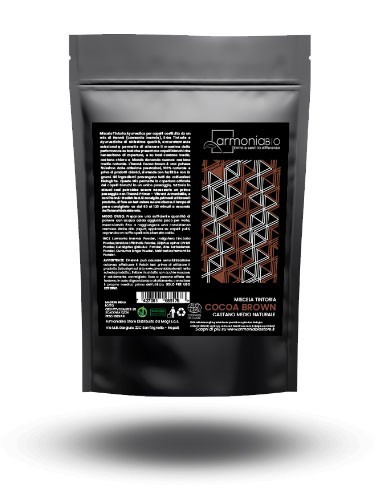 Henné Cocoa Brown – Přírodní středně hnědá barva na vlasy | ArmoniaBio