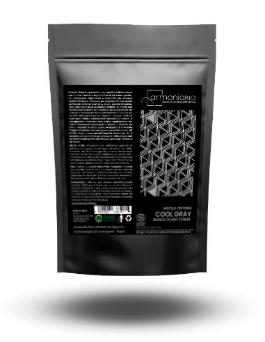Cool Gray Henna – Dark Ash Blonde Bio Hair Dye | ArmoniaBio