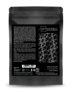 Henné Licorice Nero Intenso Bio - tinta vegetale