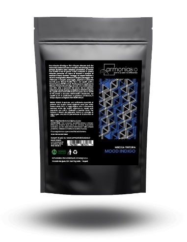Henné Nero Mood Indigo – Ayurvedic blend for intense black hair