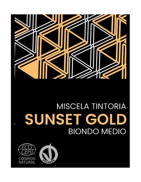 Henné Sunset Gold Biondo Medio Bio - tinta vegetale