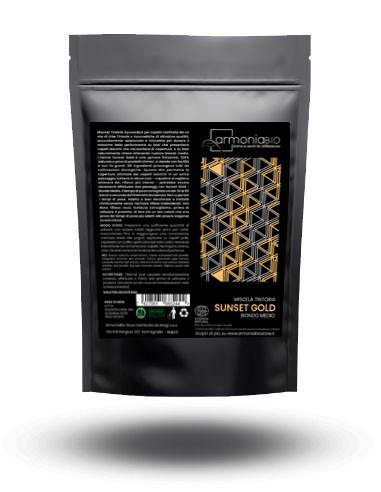 Henné Sunset Gold Biondo Medio Bio - tinta vegetale