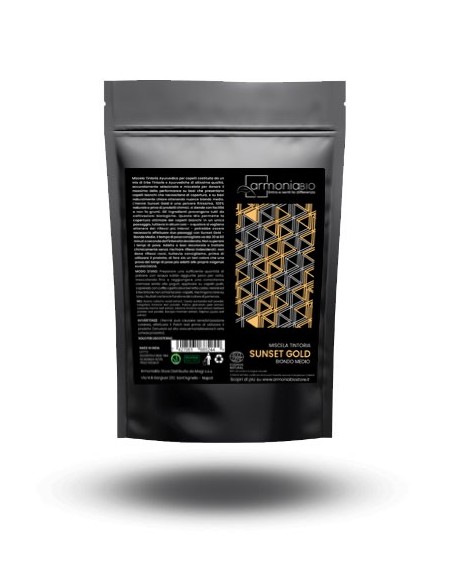 Henné Sunset Gold Biondo Medio Bio - tinta vegetale