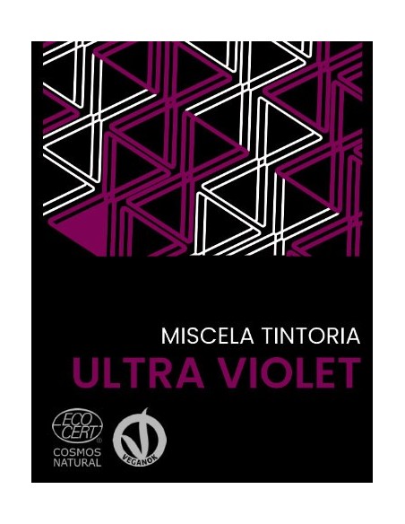 Henné Ultra Violet Castano Prugna Intenso Bio- tinta vegetale