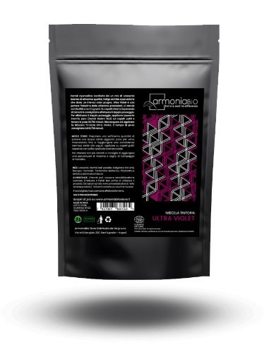 Henné Ultra Violet – Intense Plum Brown 100% Natural Herbal Hair Dye