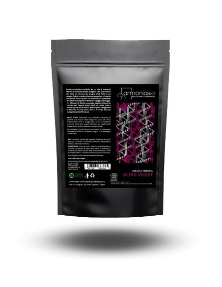Henné Ultra Violet Castano Prugna Intenso Bio- tinta vegetale
