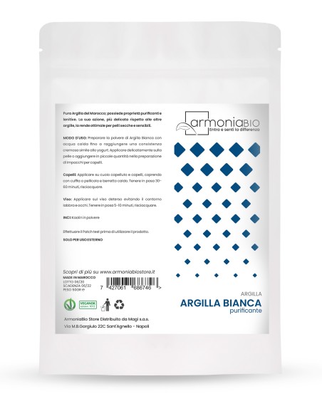 Argilla Bianca - ArmoniaBio Herbs