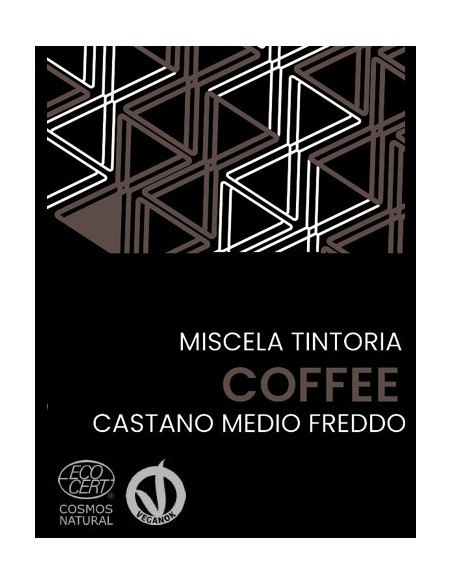Henné Coffee – Tinte Castaño Medio Frío Orgánico