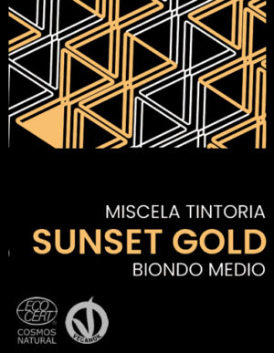 Henné Sunset Gold Biondo Medio Ecocert Cosmos - ArmoniaBio