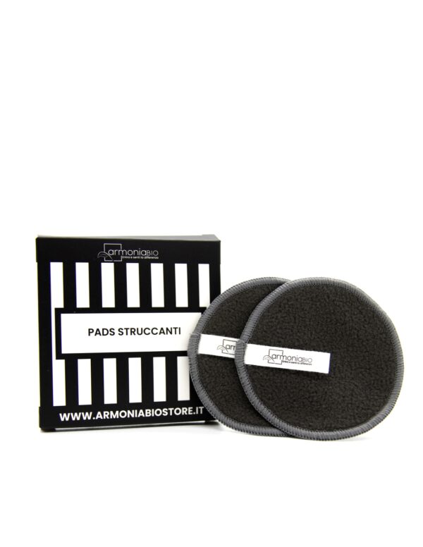 Pad struccanti cotone Grigi - ArmoniaBio